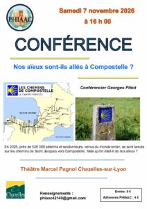 affiche conference chazelles nos aieux sont ils alles a compostelle 1 pdf 212x300