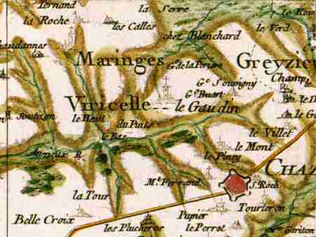 carte cassini maringes 08 2015