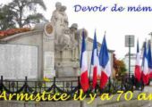 ceremonie monuement aux morts chazelles 02 05 2015