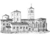 dessin commanderie eglise jean chavagneux chazelles 01 12 2022