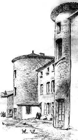 dessin tour commanderie chateau 02 2015