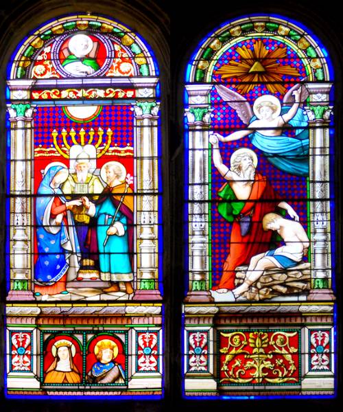 eglise vitraux chevrieres 04 03 2017