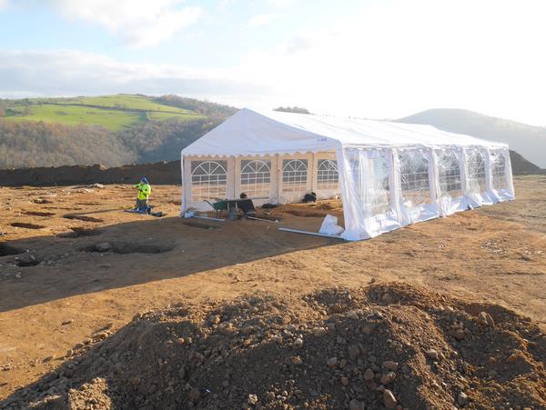 fouille archeologie bellegarde en forez 05 12 2015