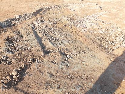 fouille archeologie bellegarde en forez 13 12 2015