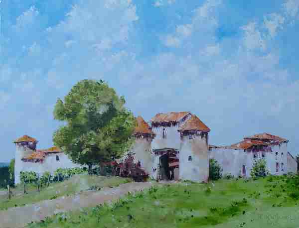 peinture belle croix chazelles 06 2015