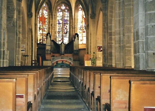 photo eglise vitraux orgue chazelles 01 12 2022