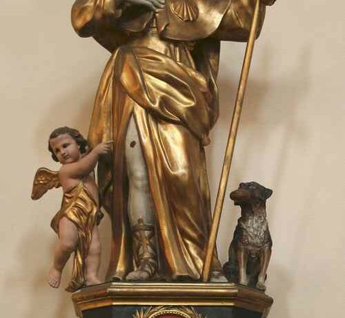 statue de saint roch mazargues 02 2015