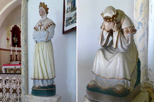 statue chapelle la salette larajasse 01 06 2017