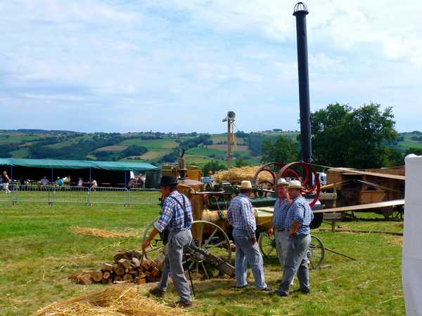 tradition fête batteuse