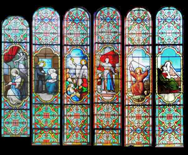 vitraux eglise virigneux 03 08 2015